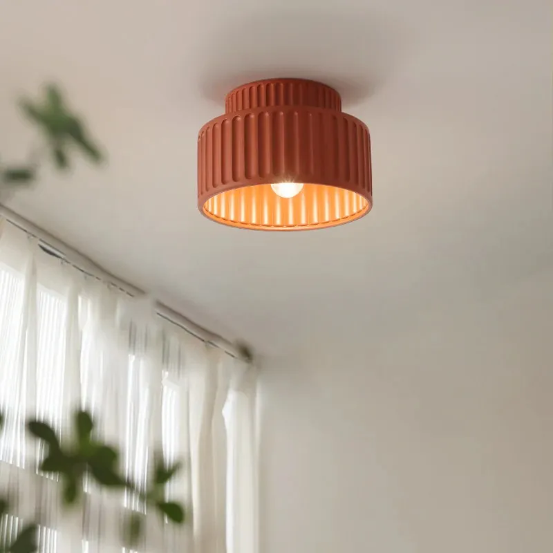 Modern Solid Color Recessed Resin Ceiling Lamp S177