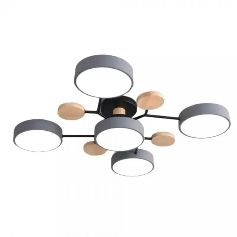 Nordic Branched Disc Metal Ceiling Lamp S192