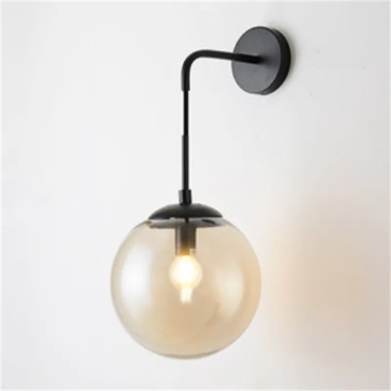 Nordic Glass Ball Wall Light