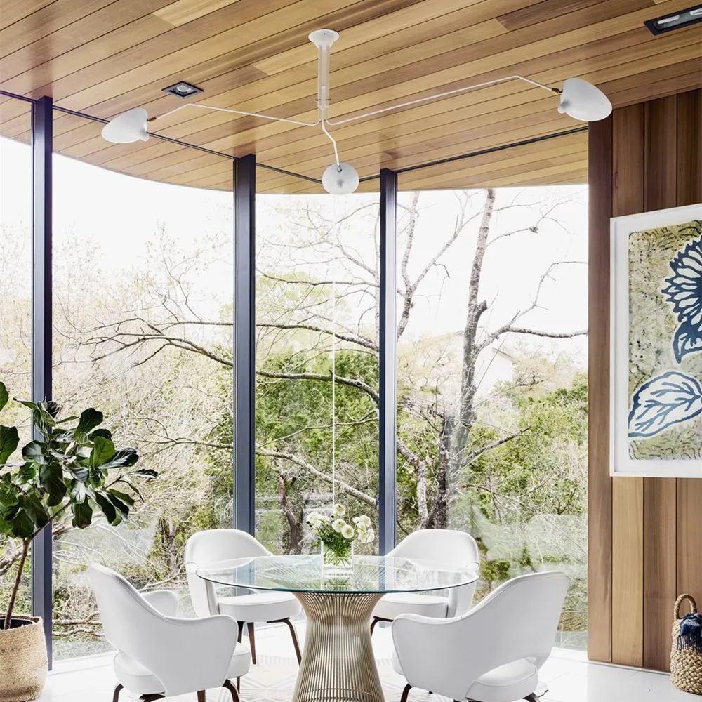 Arclume Arc Ceiling Lamp - Mid Century Multi Arm Light for Living Room