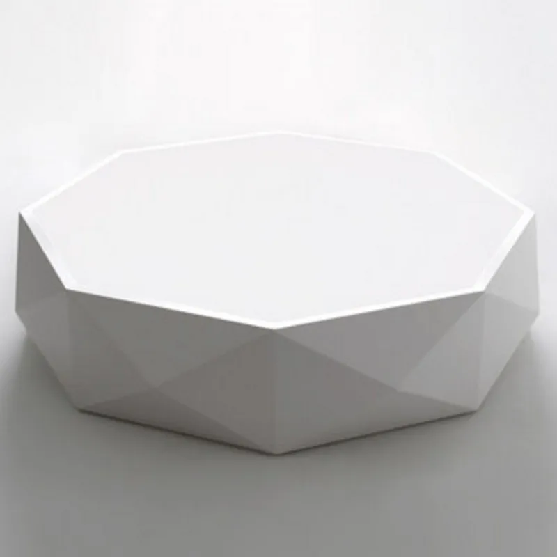 TEVA Octagon Jewel LED Ceiling Lamp in White