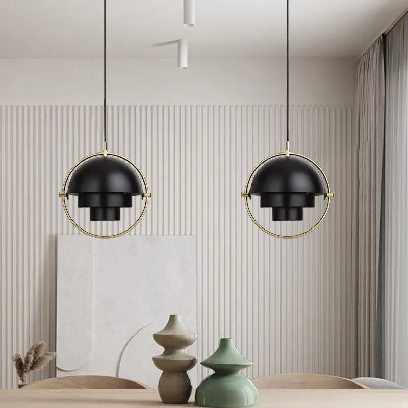 Multiva Pendant Light - Modern Metal Design for Living Room