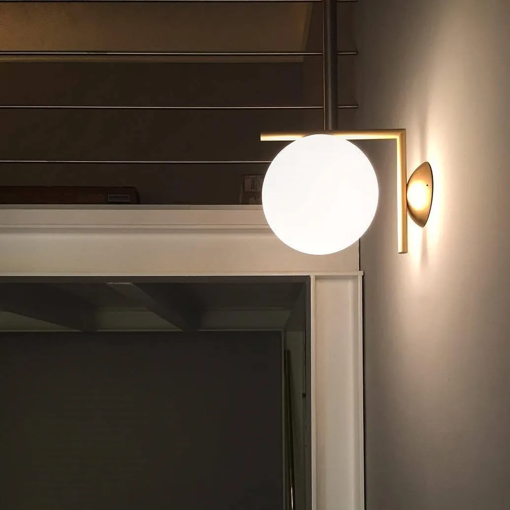 Iscalia Wall/Ceiling Light – Globe Design for Living Room