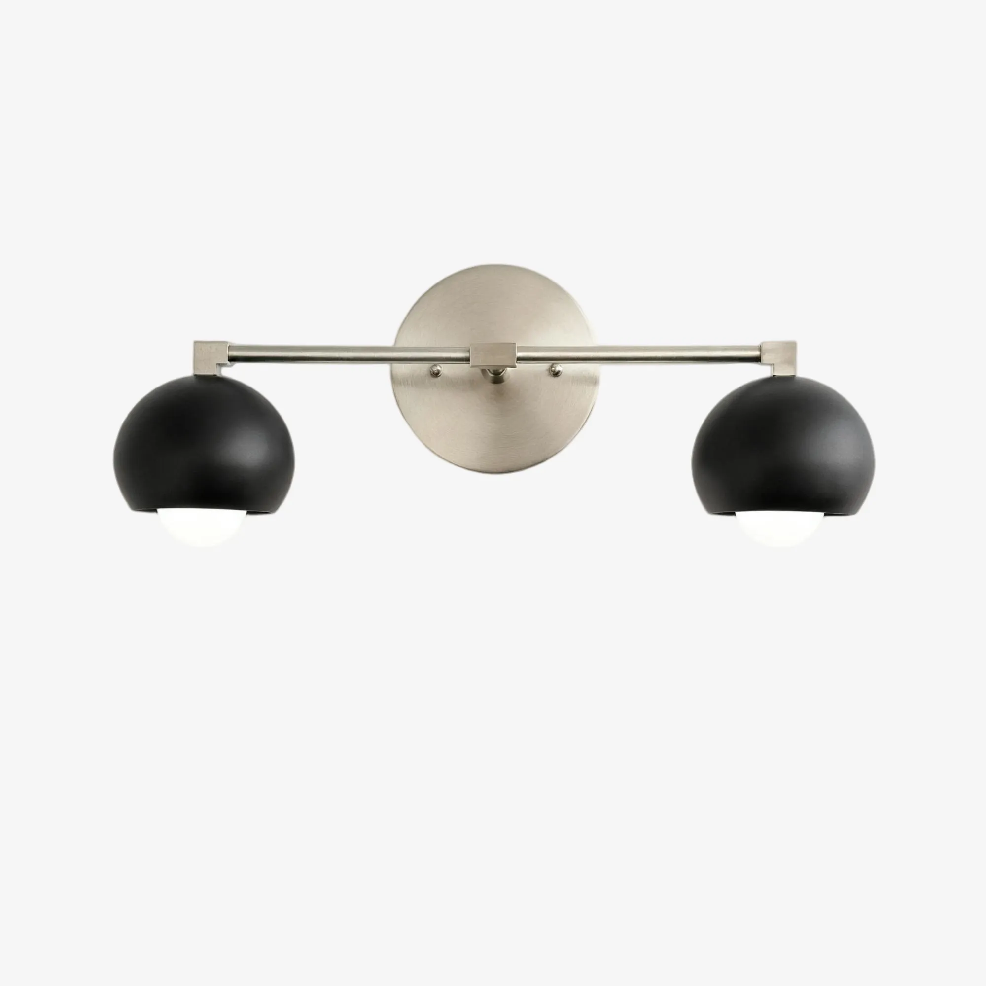 Metio Dome Decorative Vanity Light - Classic Orb Shade Bathroom Wall Lamp T324