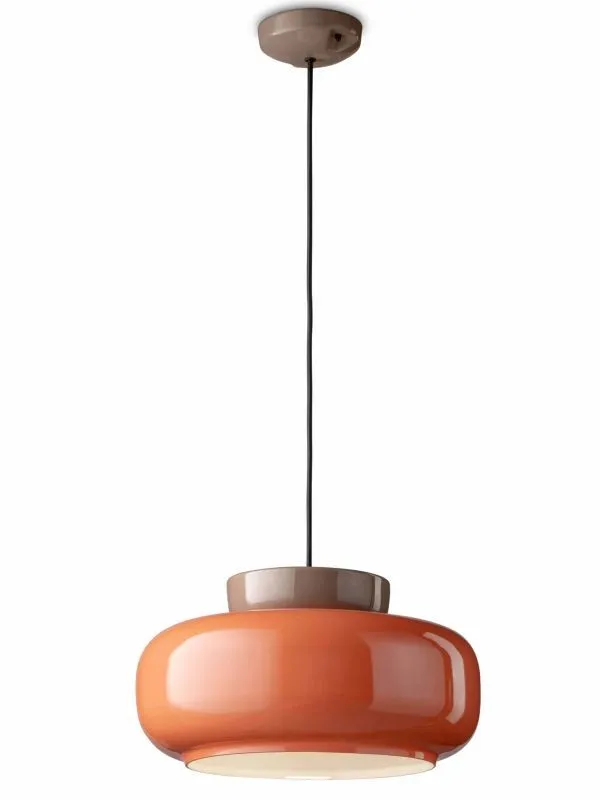 Fiesta Colorful Bowl-Shaped Pendant Light - Modern Ceramic for Dining Room T068