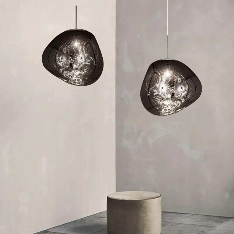Dynamic Surface Pendant Light For Living Room S208
