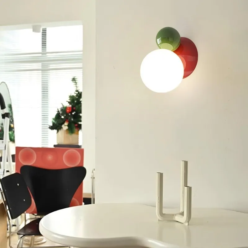 Macaron Globe Metal Wall Light Ceiling Light M124