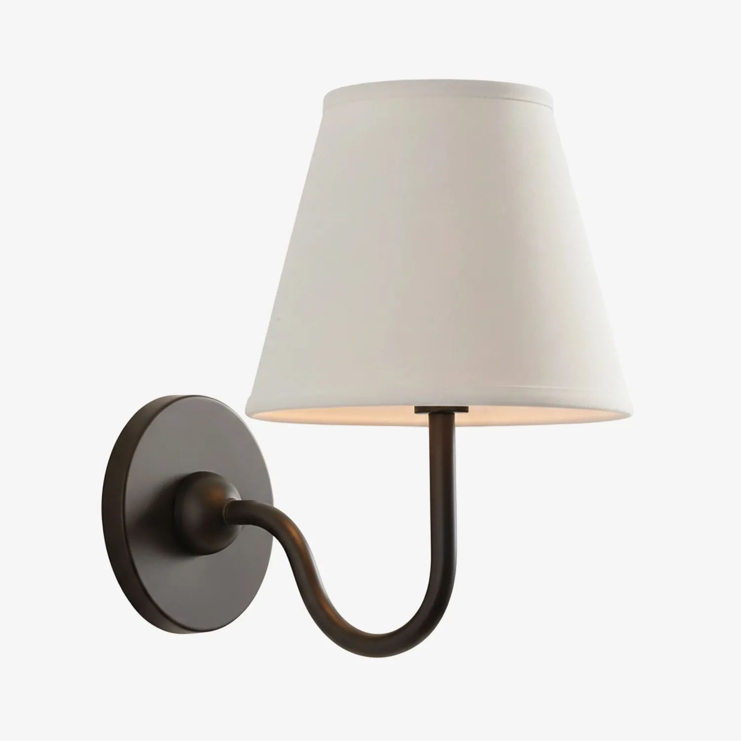 Luvora Modern Pleated Shade Wall Lamp for Bedroom & Living Room T036