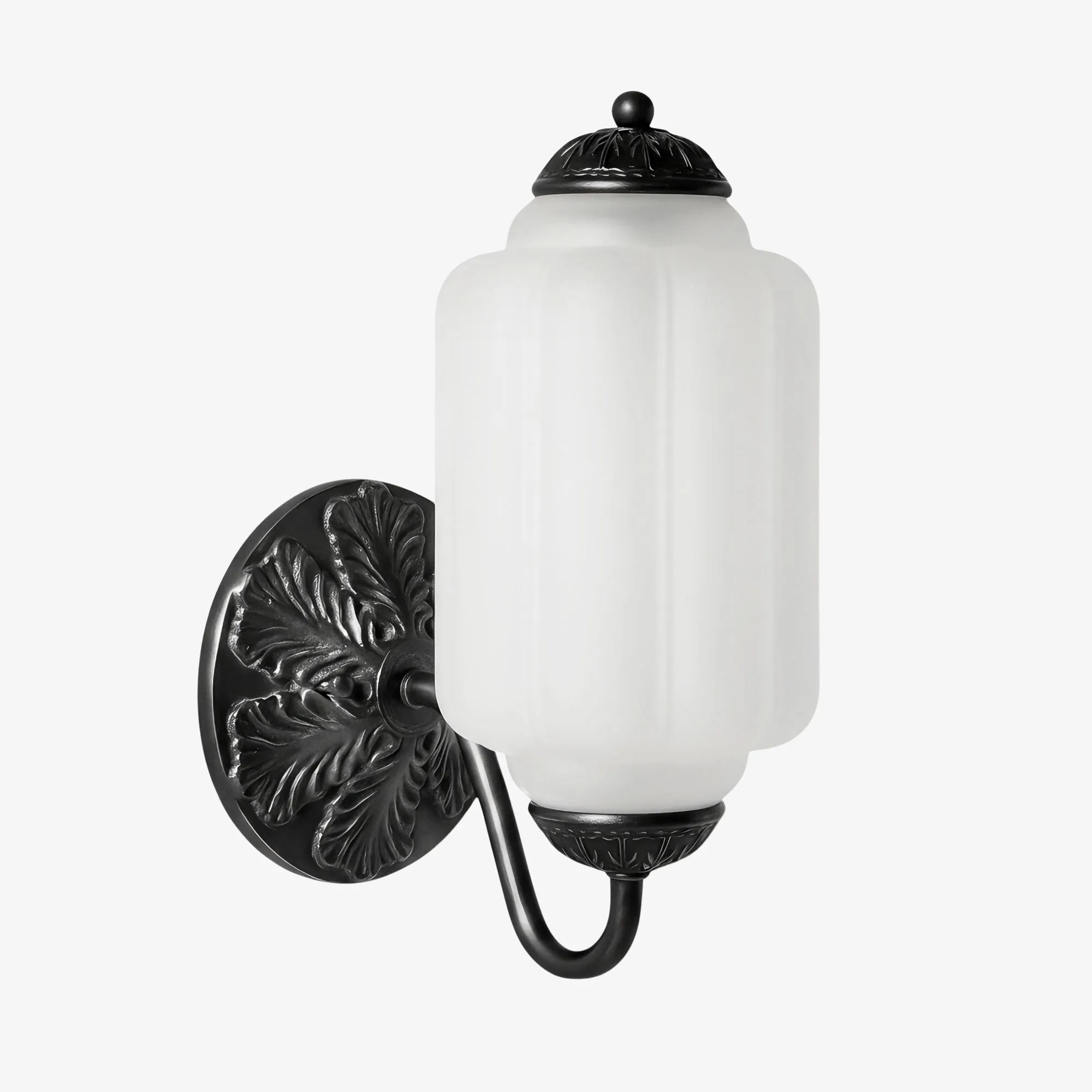 Eloise Vintage Glass Sconce - Elegant Art Deco Wall Lamp M486