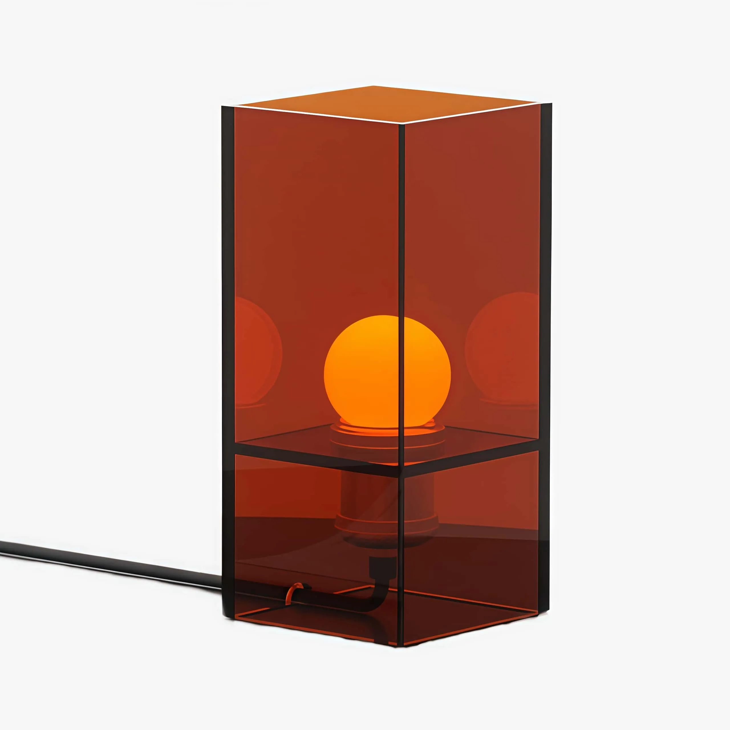Afterglow Sunset Ocean Horizon Table Lamp - Modern Acrylic for Bedroom and Living Room S258