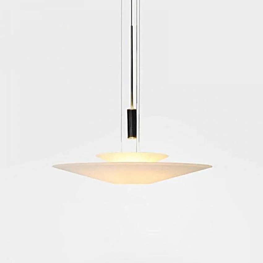 Plumeo Chandelier - Modern Layered LED Pendant for Living Room