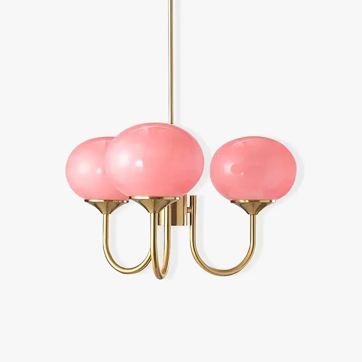 Bauhaus Glass Ball Marshmallow Chandelier S200