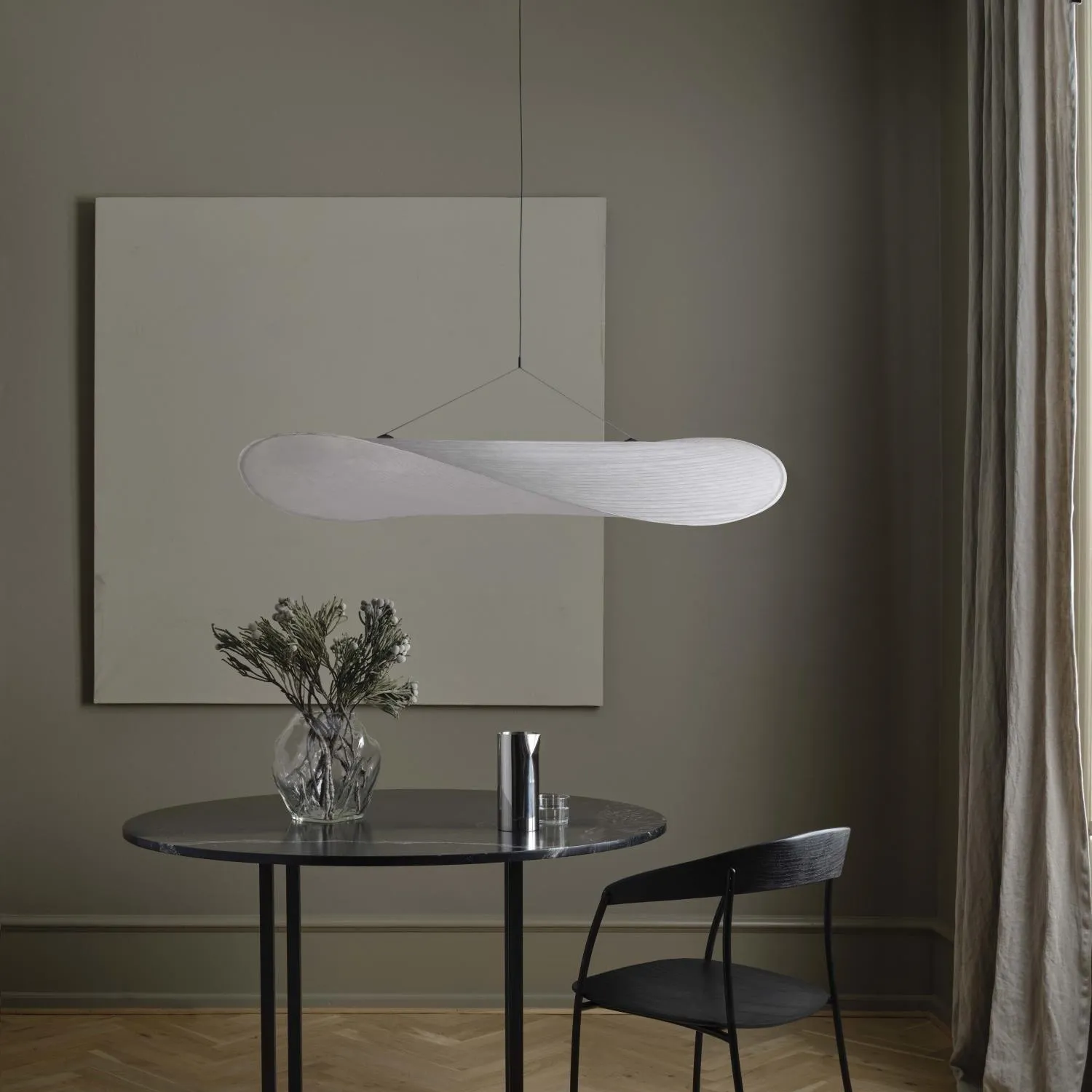 Tense Pendant Lamp - Contemporary Silk Design for Dining Area S51
