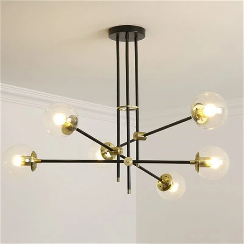 Geometric Magic Bean Chandelier