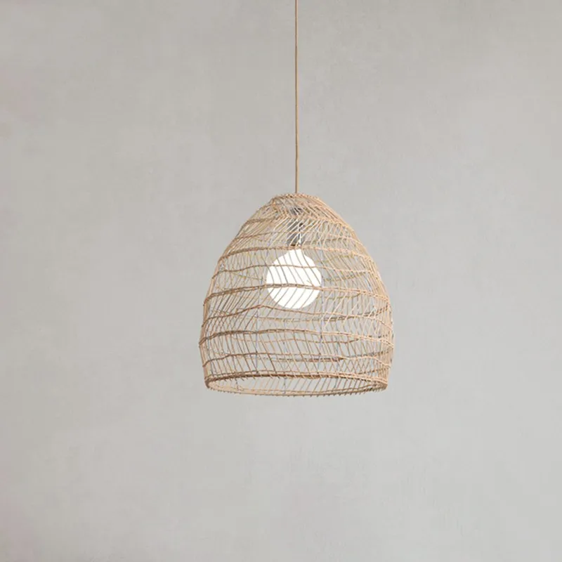 Farmhouse Cage Atami Art Rattan Light