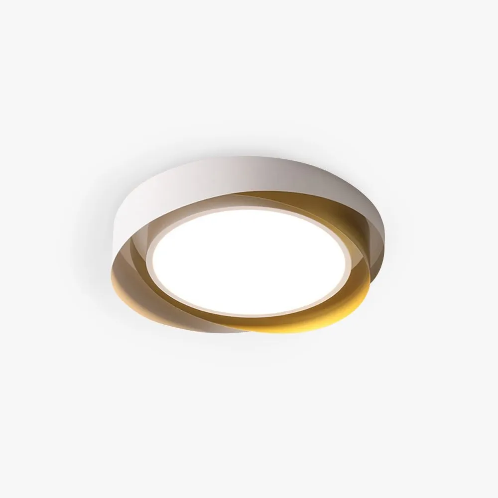 Nordic Style Modern Minimalist Wave Pattern Ceiling Lamp M424