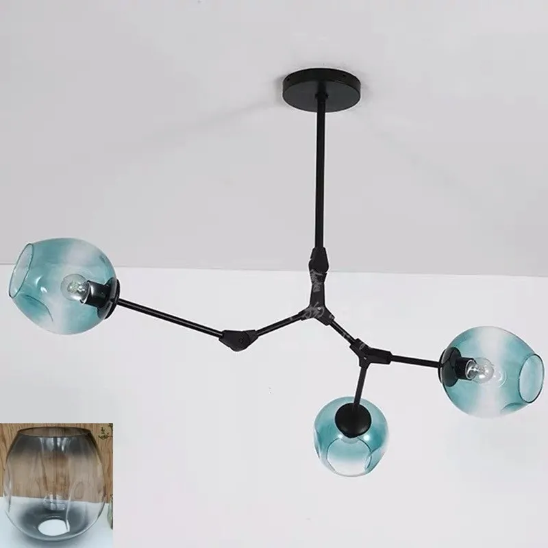 Branching Bubble Chandelier