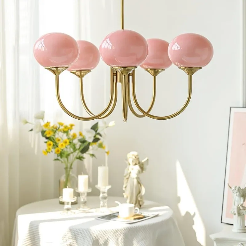 Bauhaus Glass Ball Marshmallow Chandelier S200