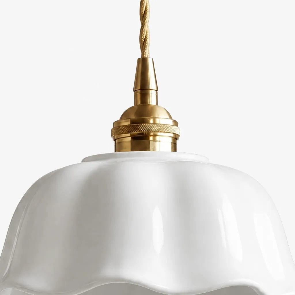 Cienax Mid-Century Flower Ceramic Ceiling and Pendant Light - Suitable for Kitchen and Living Room T2247