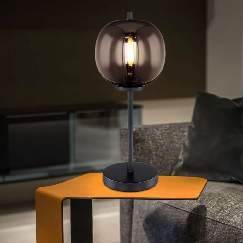 Multiple Style Glass Blacky Table Lamp
