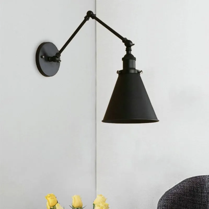 Industrial Style Adjustable Metal Wall Lamp G08