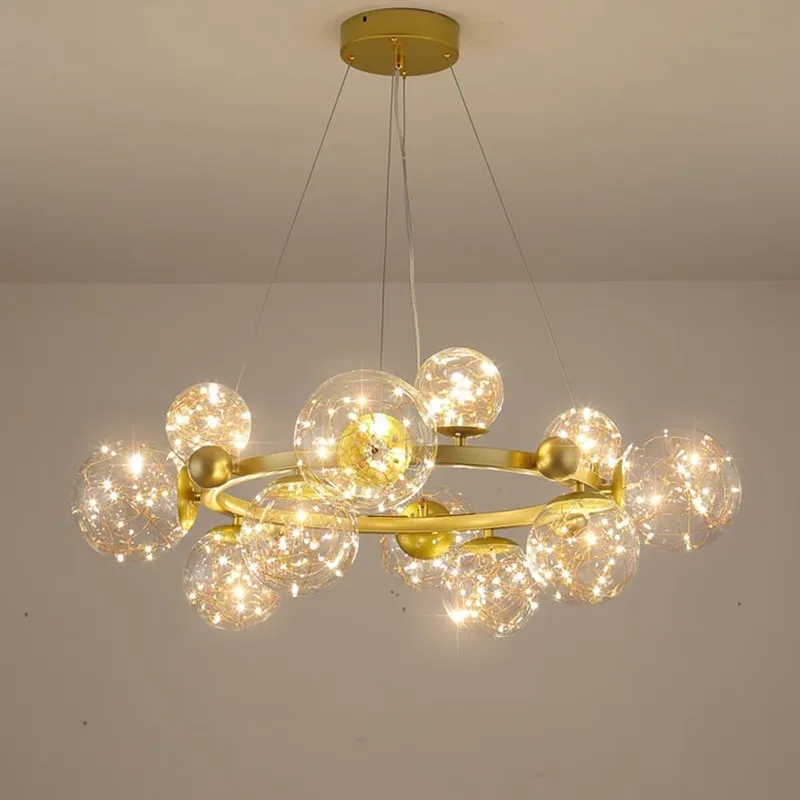 Starry Ball Chandelier