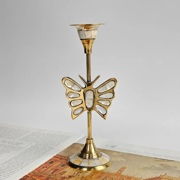 Ossik Nordic Organic Candle Holder - Shell Sculptural Home Accent T1189
