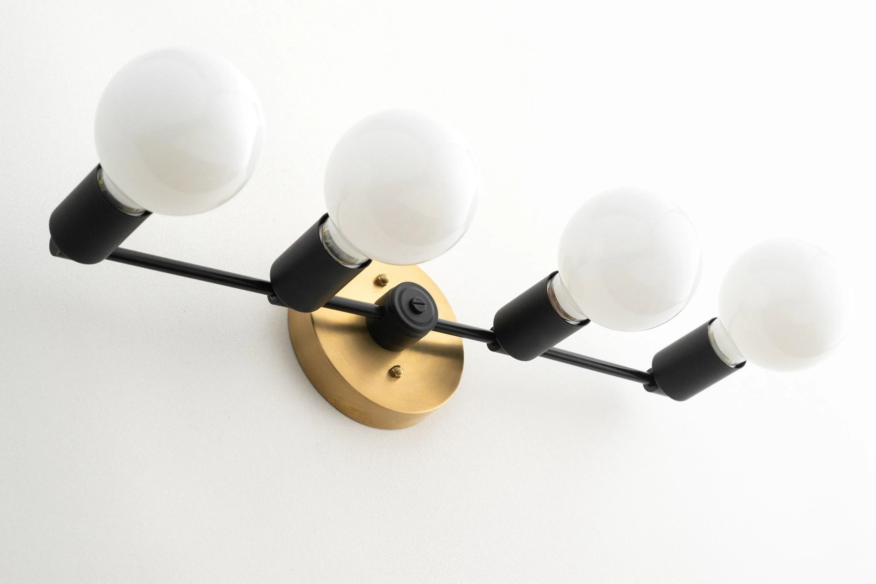 Glorica Glass Long Vanity Light - Modern Minimalist Wall Sconce Design T323