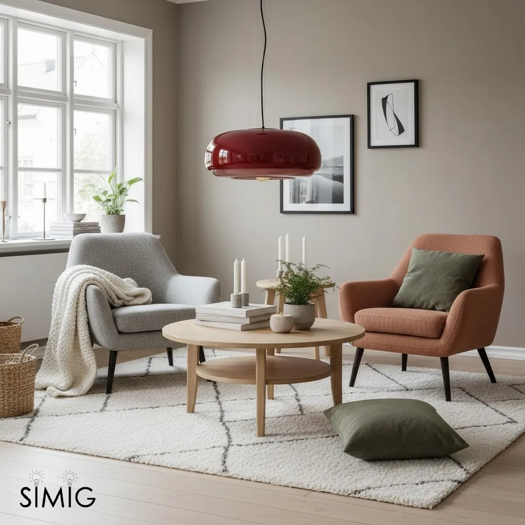 Clinco Layered Glass Hanging Lamp ‑ Chic Design for Living Room S251