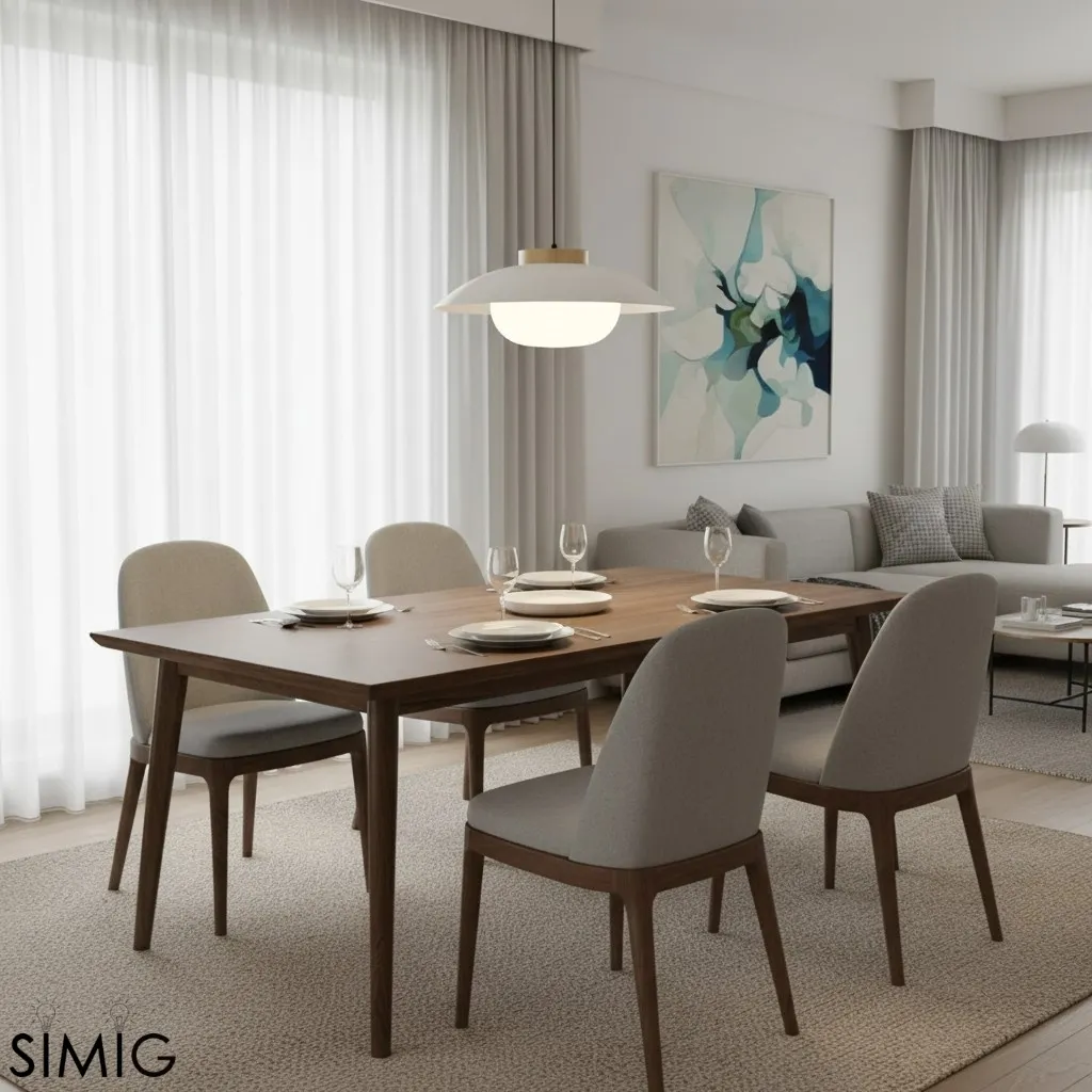 Oribela Modern Saucer Pendant Light - Contemporary Light for Workspace T587