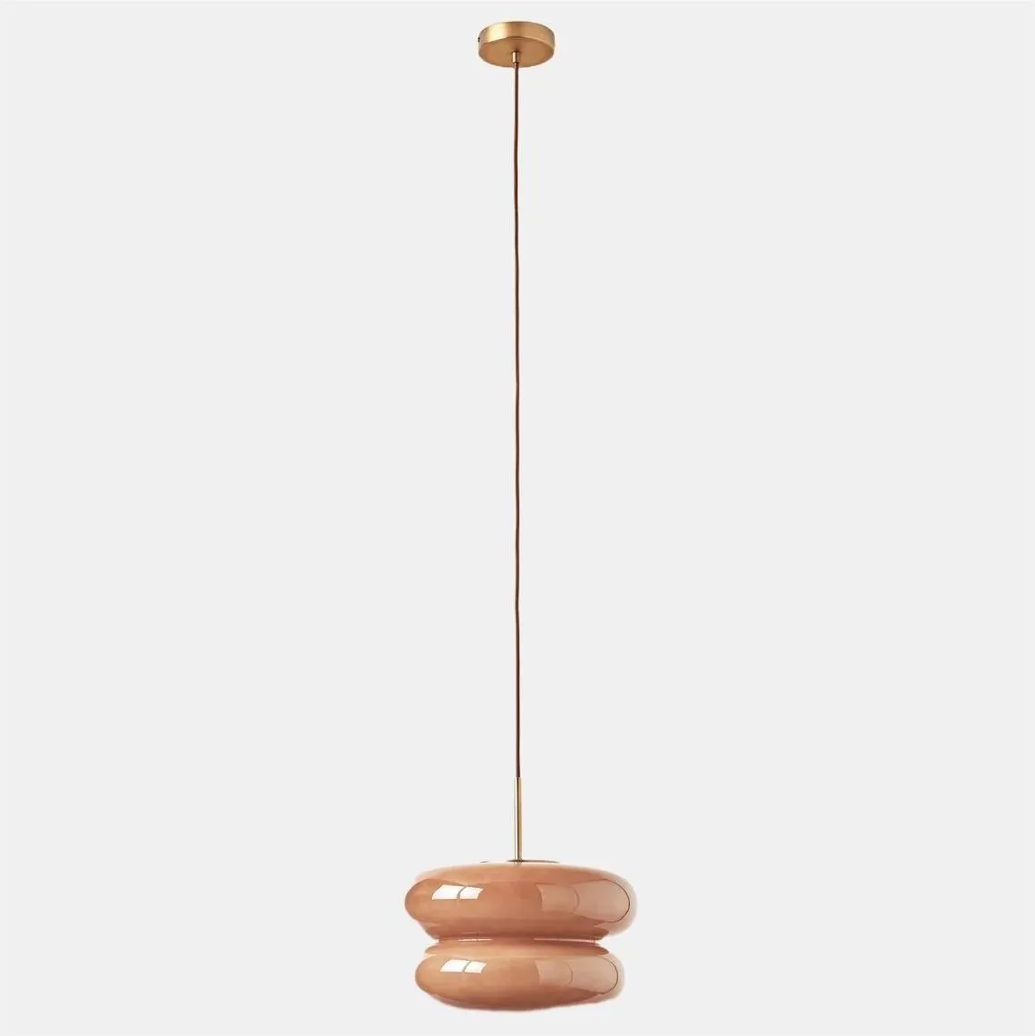 Orra Opal Glass Dome Pendant - Modern Hanging Light for Kitchen T421