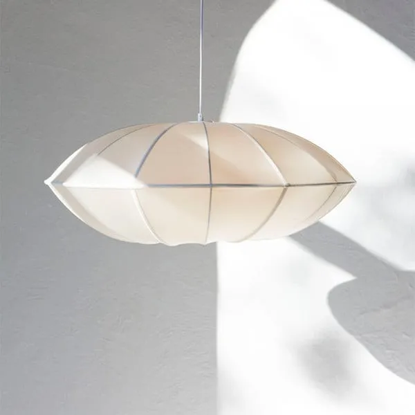 Modern UFO Fabric Pendant Lamp for Dining Room and Living Space S180