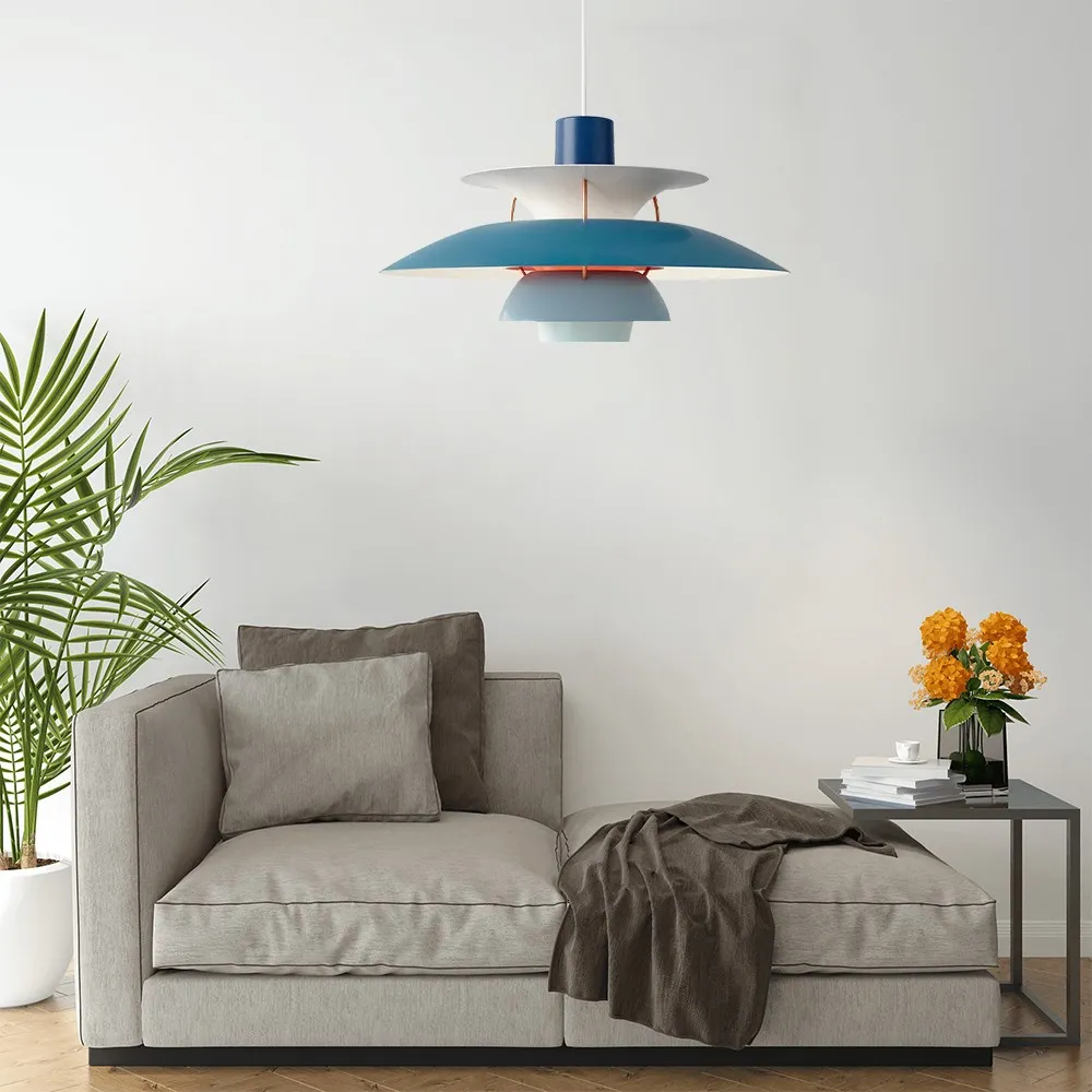 Danish Multi-layer Metal Pendant Light S107