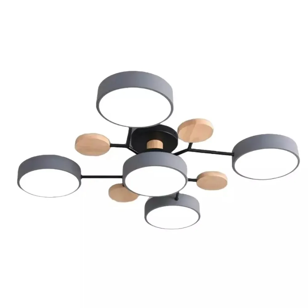 Nordic Branched Disc Metal Ceiling Lamp S117