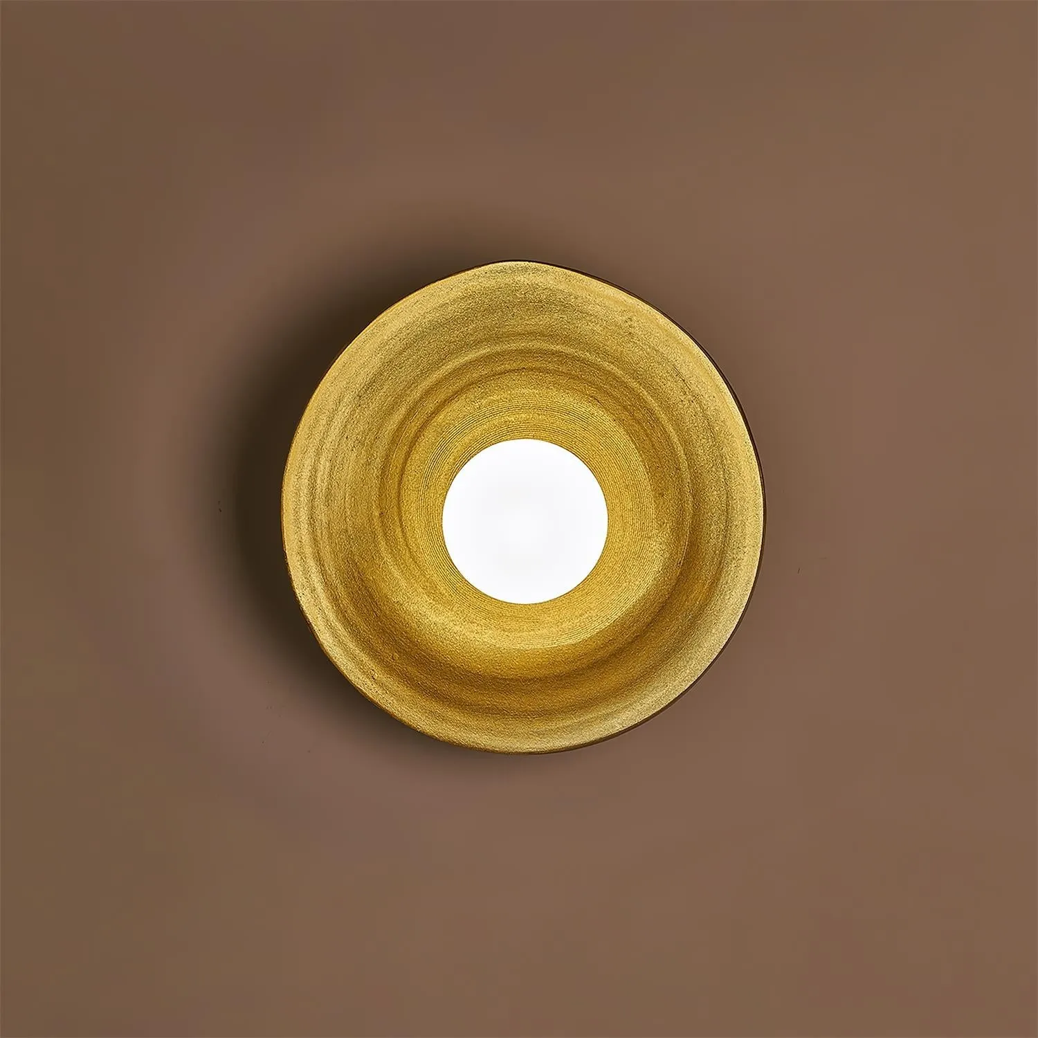Retro Irregular Round Wall Lamp M103