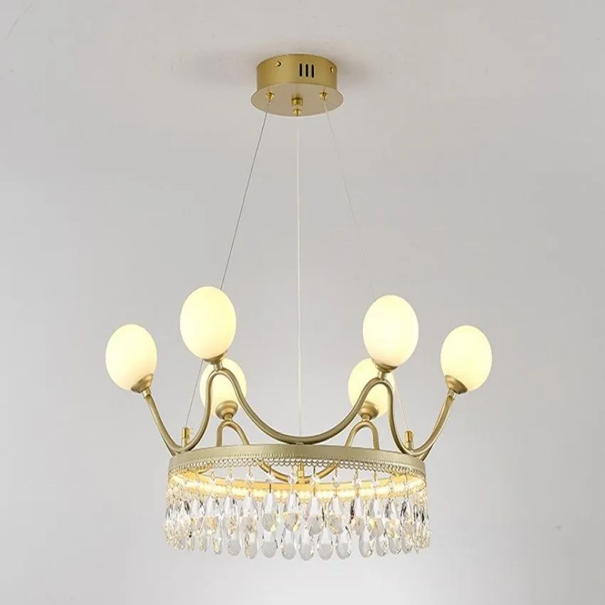Crown Crystal Chandelier