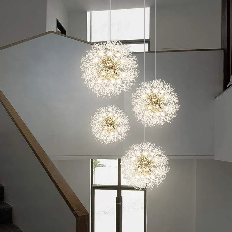 Crystal Dandelion Chandelier