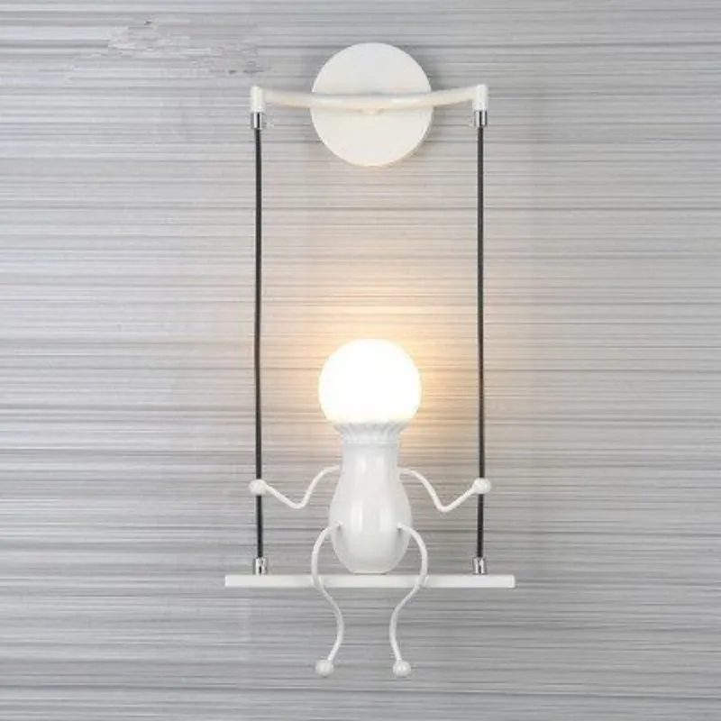 Cartoon Robot Wall Light