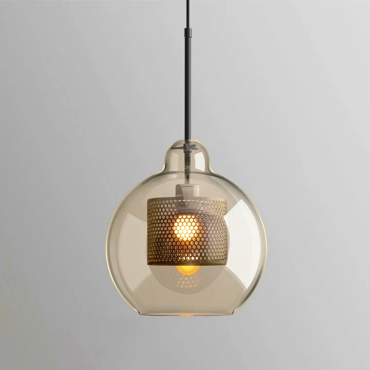 Modern Chiswick Glass Pendant Light Fixtures for Kitchen Dining Room