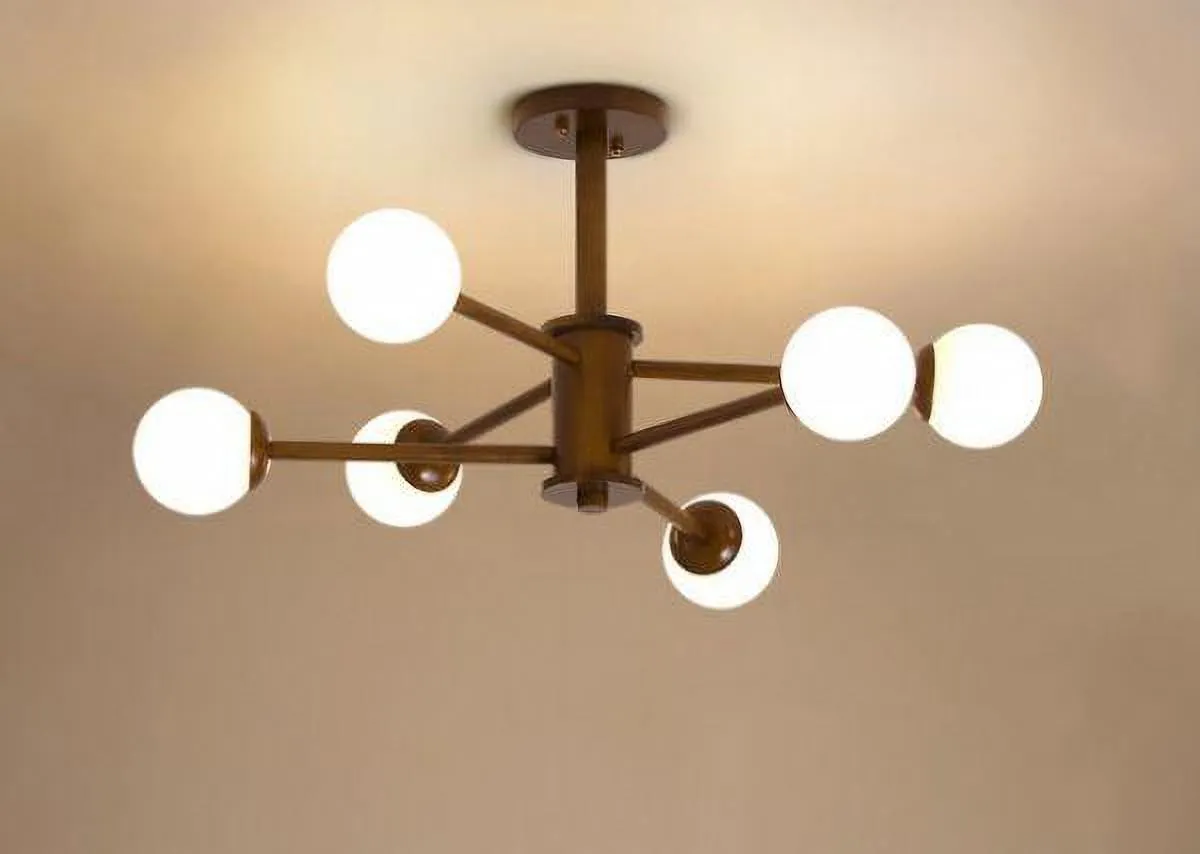 LIGN Wooden Molecular Light