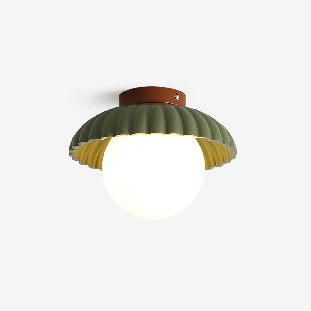 Alien Cream Glass Ceiling Light - Modern Nordic Ceiling Fixture M77