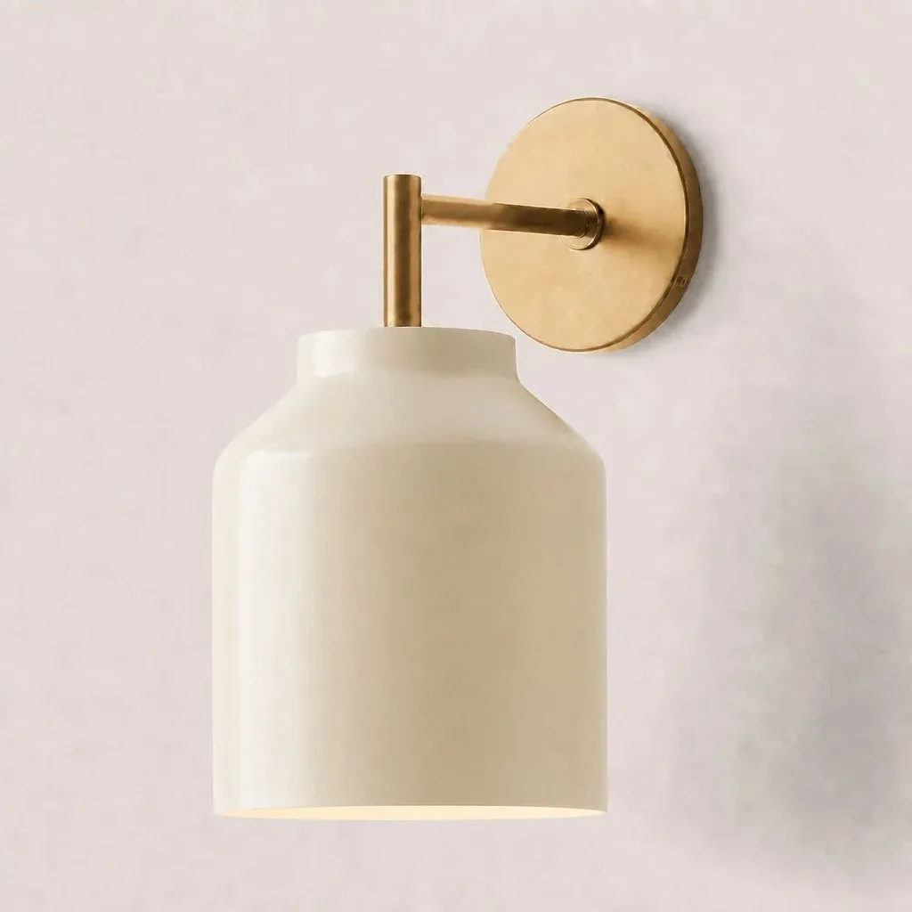 Hanton Minimalist Cylindrical Wall Sconce - Modern Lighting for Vanity T173