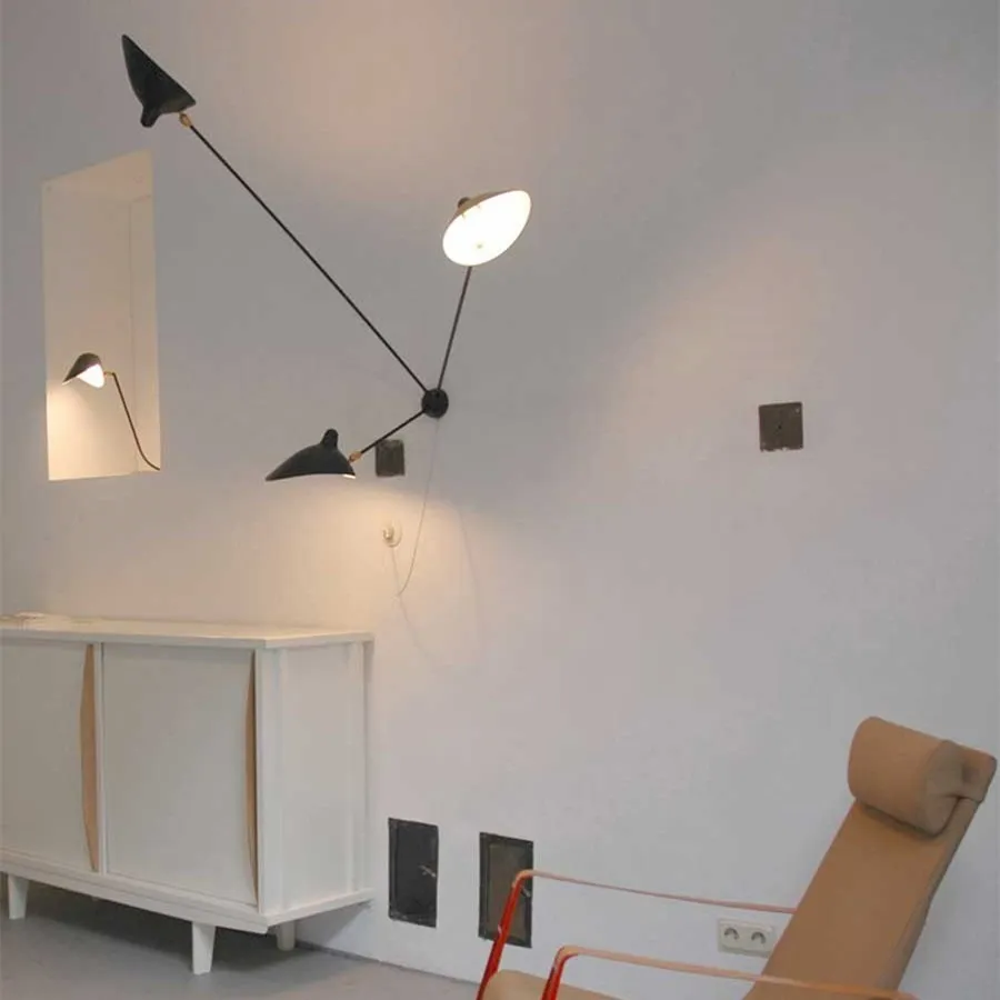 Arclume Modern Wall Light - Modern Adjustable Sconce for Living Room
