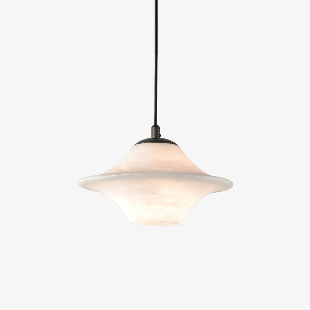 Saucer Alabaster Pendant Light M413