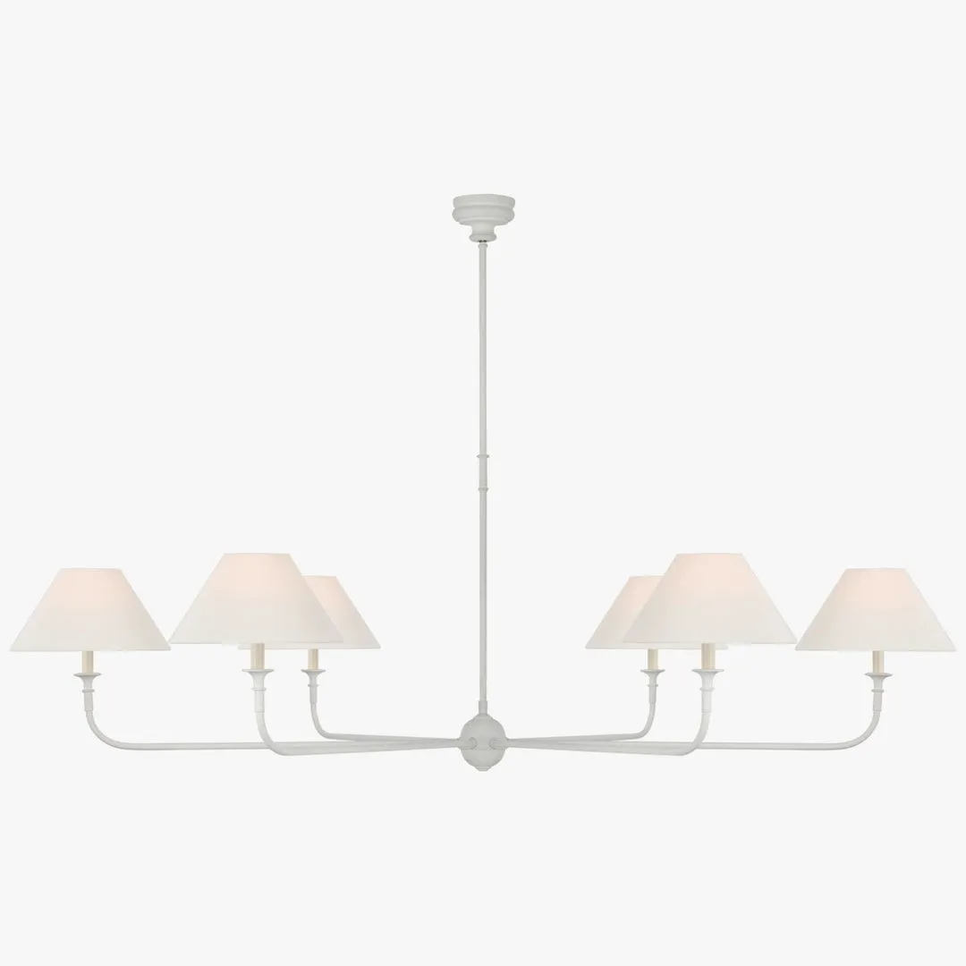 Piaf Geometric Metal Chandelier – Industrial Style for Dining Room T198
