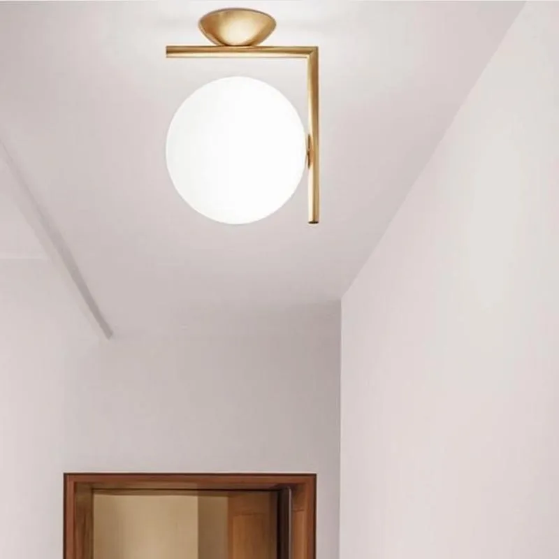 Iscalia Wall/Ceiling Light – Globe Design for Living Room
