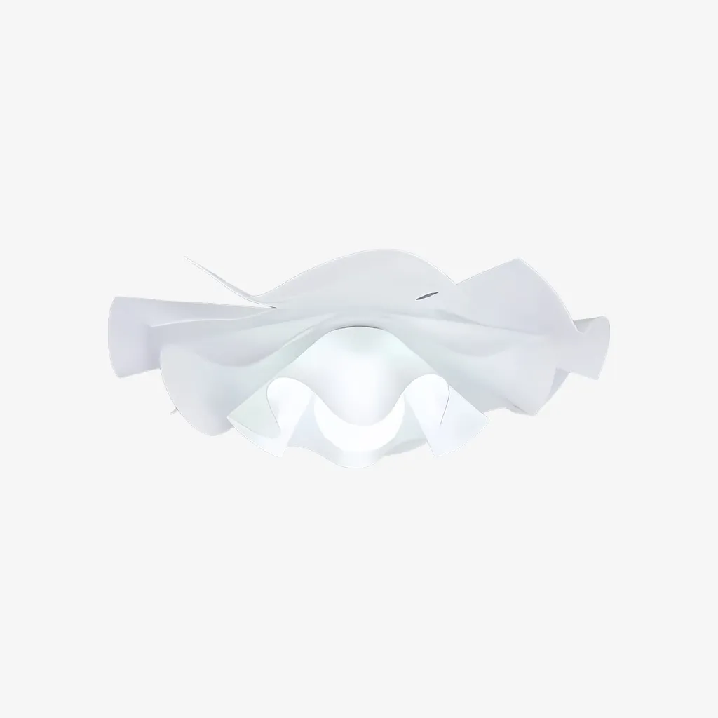 Layered Petal Ceiling Light - Modern Acrylic and Iron for Bedroom S401