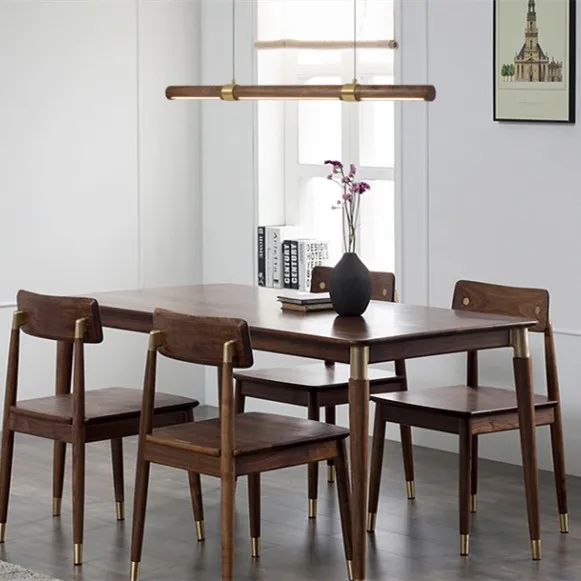 HOMER Round Case Wooden Pendant Light