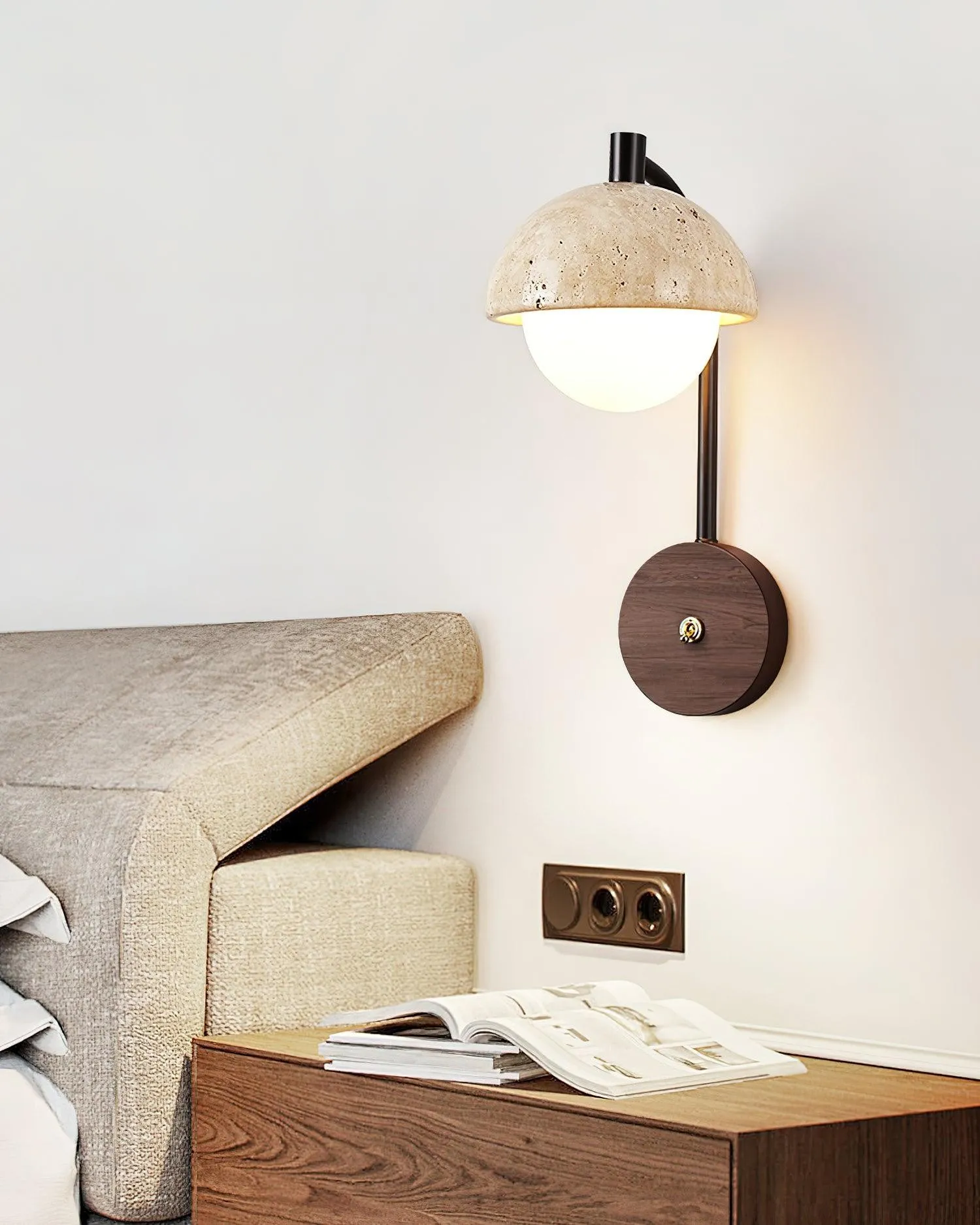 Retro Disc Ball Bedside Wall Lamp M81