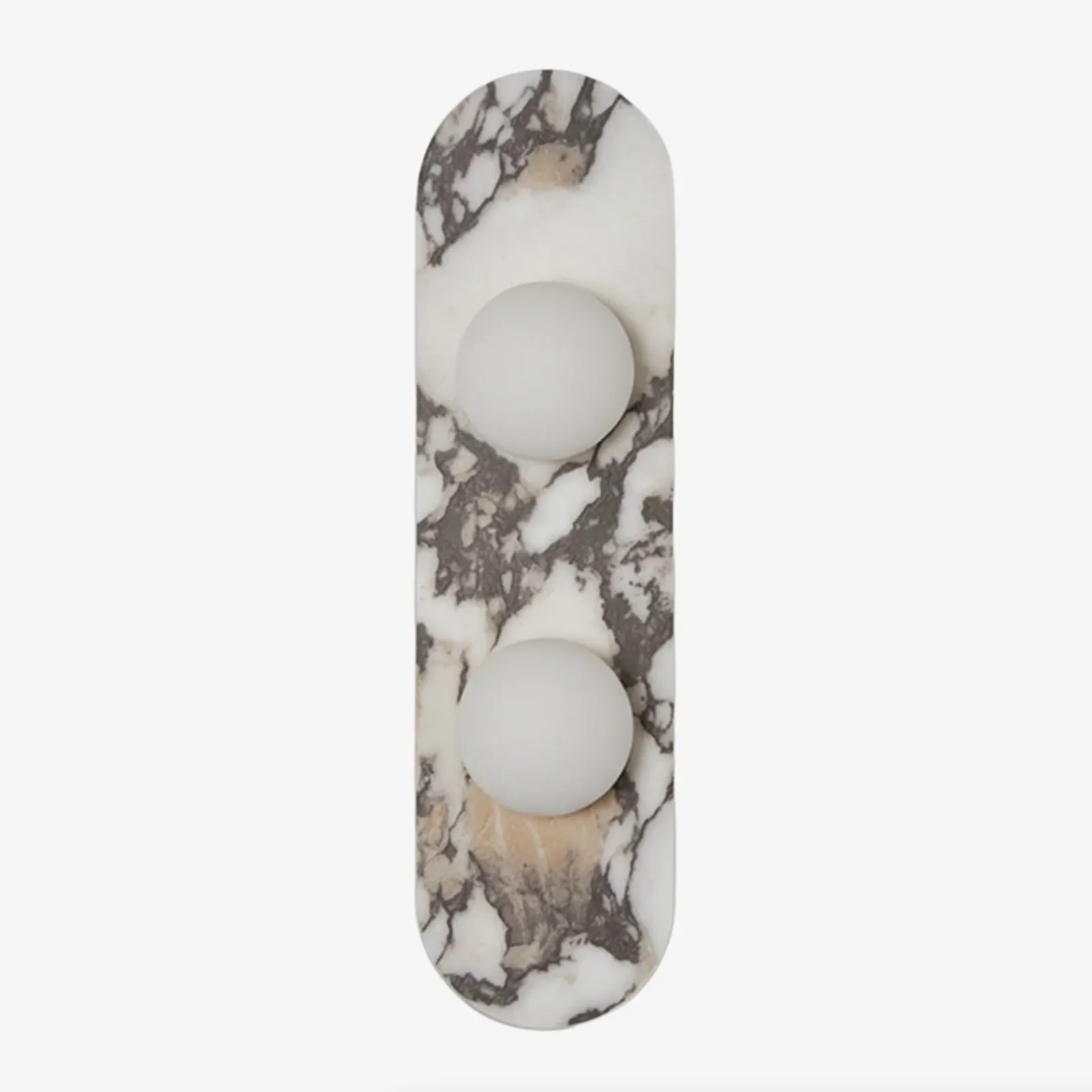 Vinbrea Modern Accent Wall Lamp – Marble Body Design for Living Room or Bedroom T1208